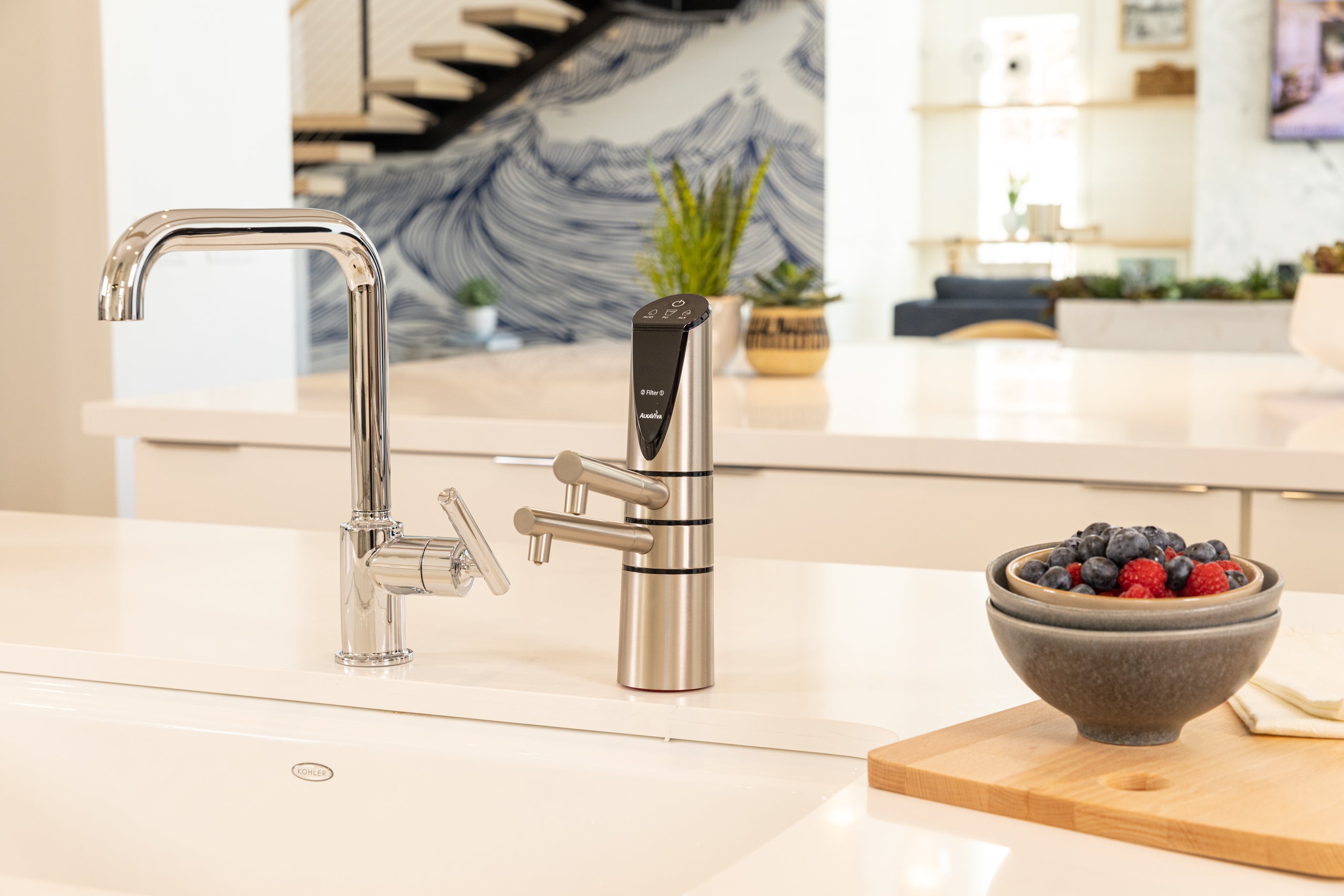 AlkaViva Delphi H2 Undersink Alkaline Water Ionizer 20004101