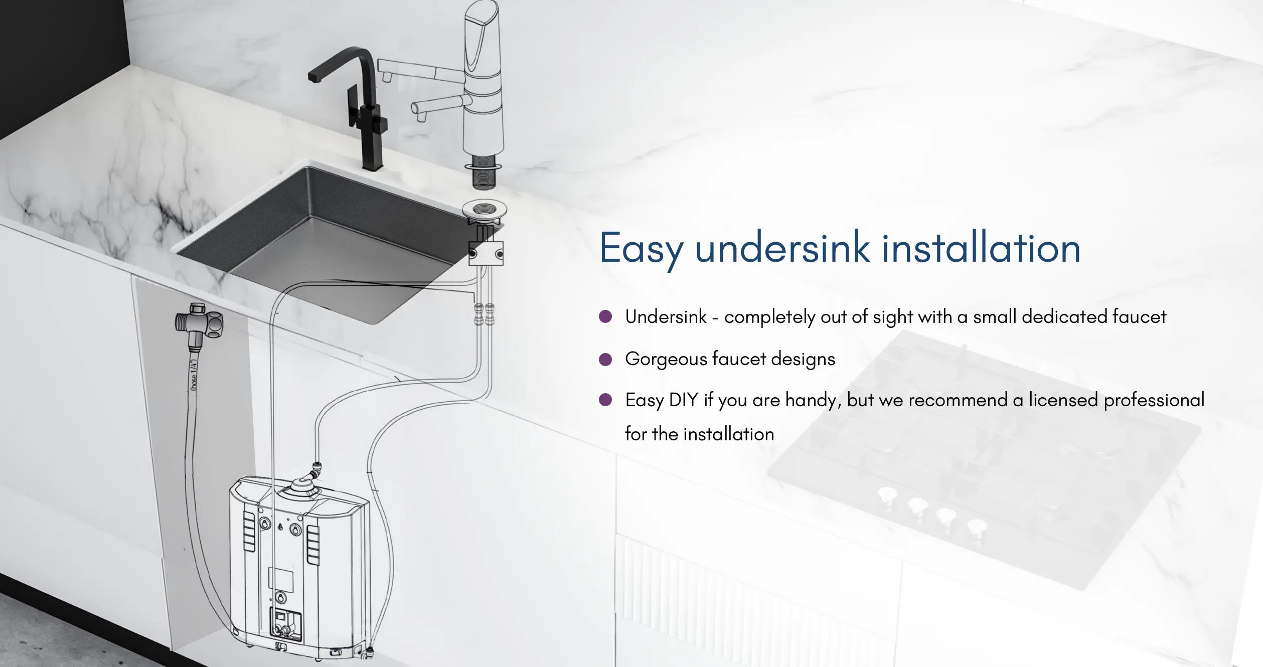 AlkaViva Delphi H2 Undersink Alkaline Water Ionizer 20004101