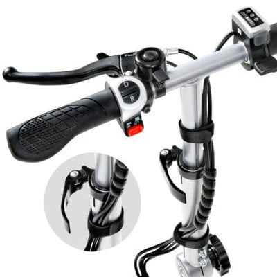 SuperHandy Passport Plus Foldable 3-Wheel Mobility Scooter + Extra Battery GUT140