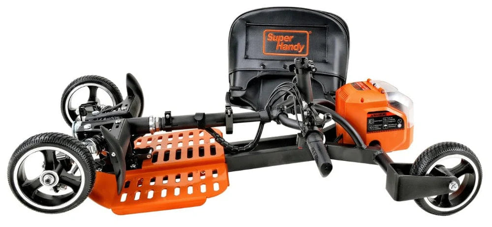 SuperHandy Passport Pro Foldable 4-Wheel Mobility Scooter + Extra Battery GUT164|GUT165