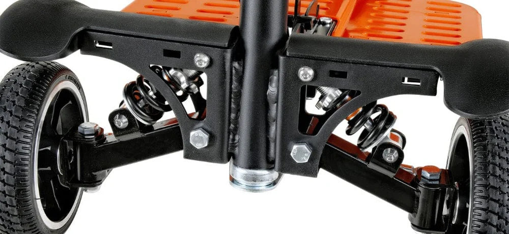 SuperHandy Passport Pro Foldable 4-Wheel Mobility Scooter + Extra Battery GUT164|GUT165