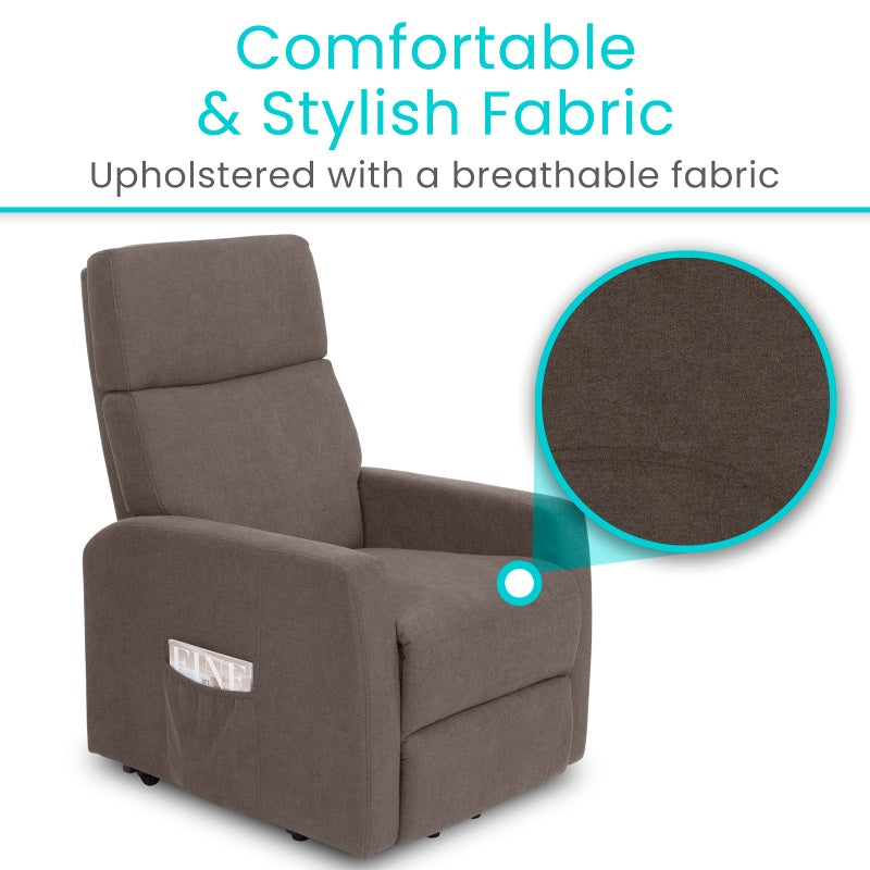 Vive Health Large Powered Lift Chair LVA2017LGBRNV2