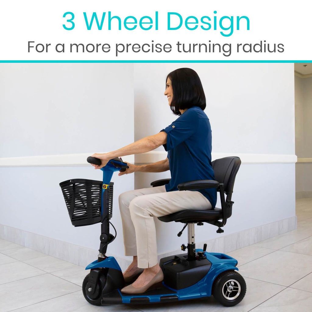 Vive Health 3-Wheel Electric Mobility Scooter MOB1025