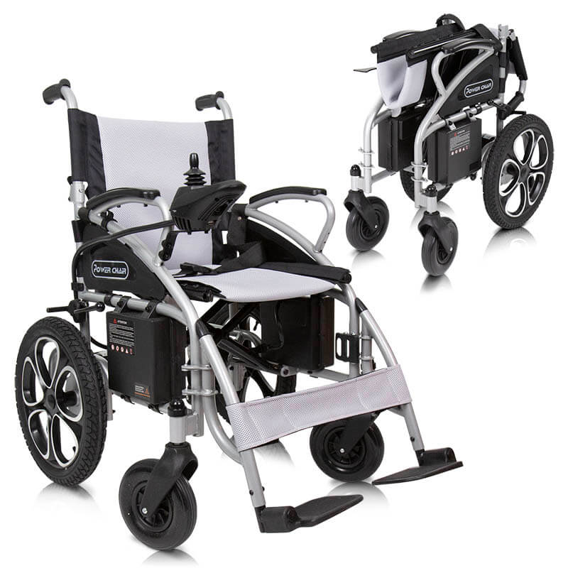 Vive Health Compact Folding Electric Wheelchair MOB1029S