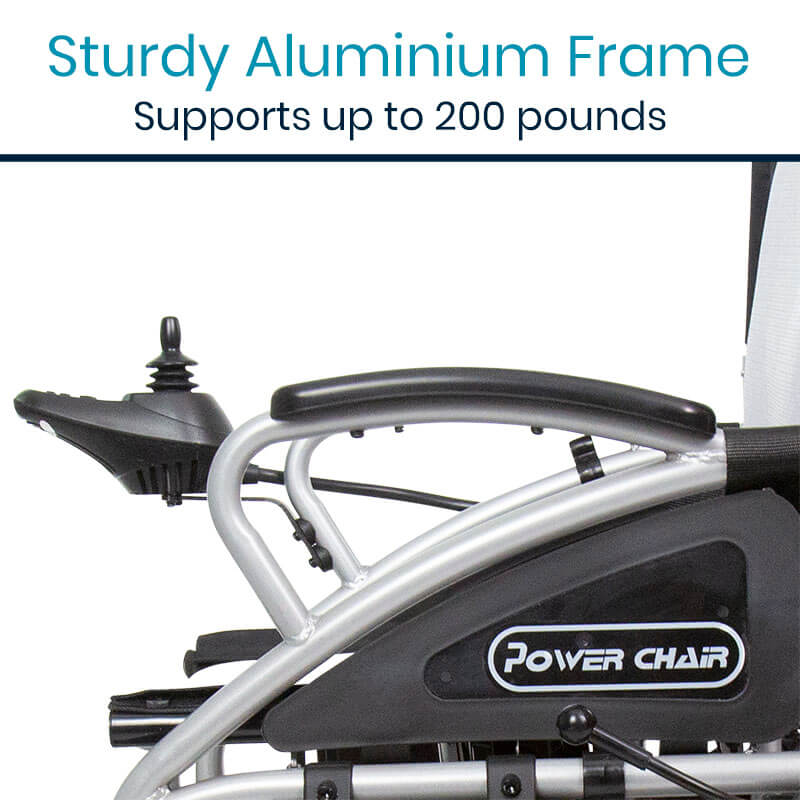 Vive Health Compact Folding Electric Wheelchair MOB1029S