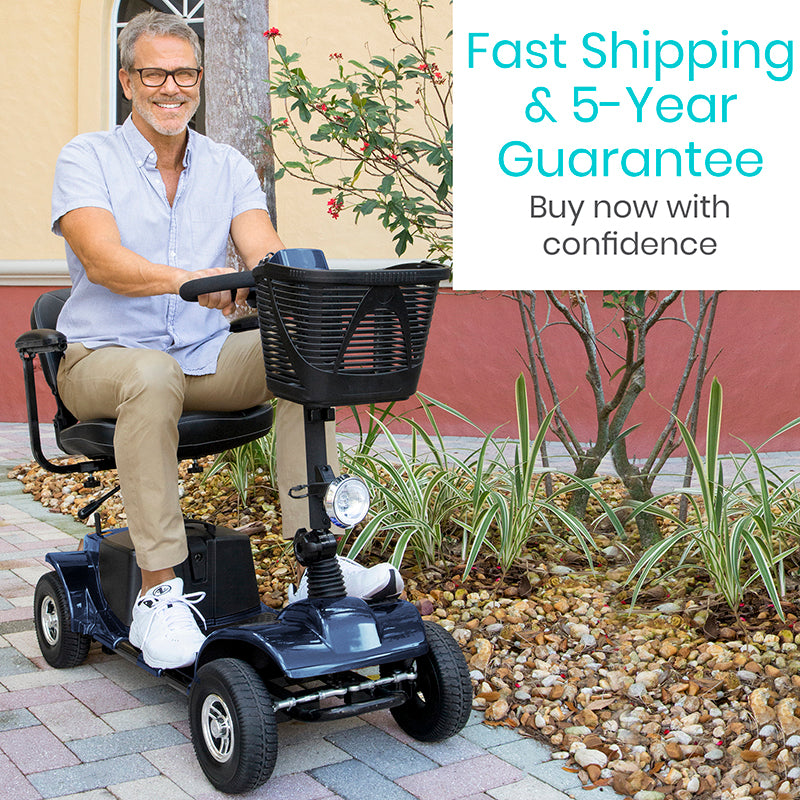 Vive Health Series A 4-Wheel Electric Mobility Scooter MOB1053