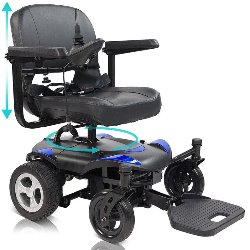 Vive Health Model C Electric Wheelchair MOB1094BLU