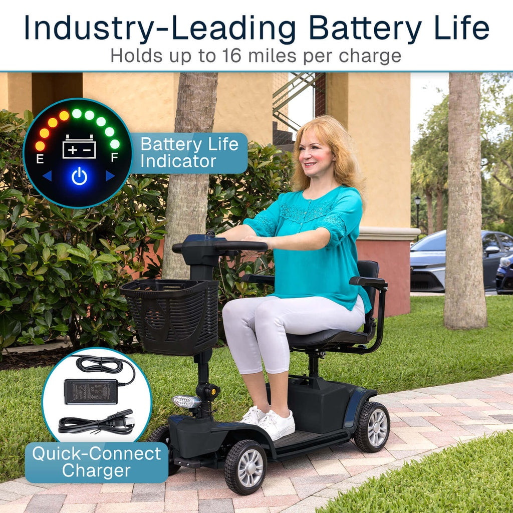 Vive Health Neptune Mobility Scooter MOB1126MBL