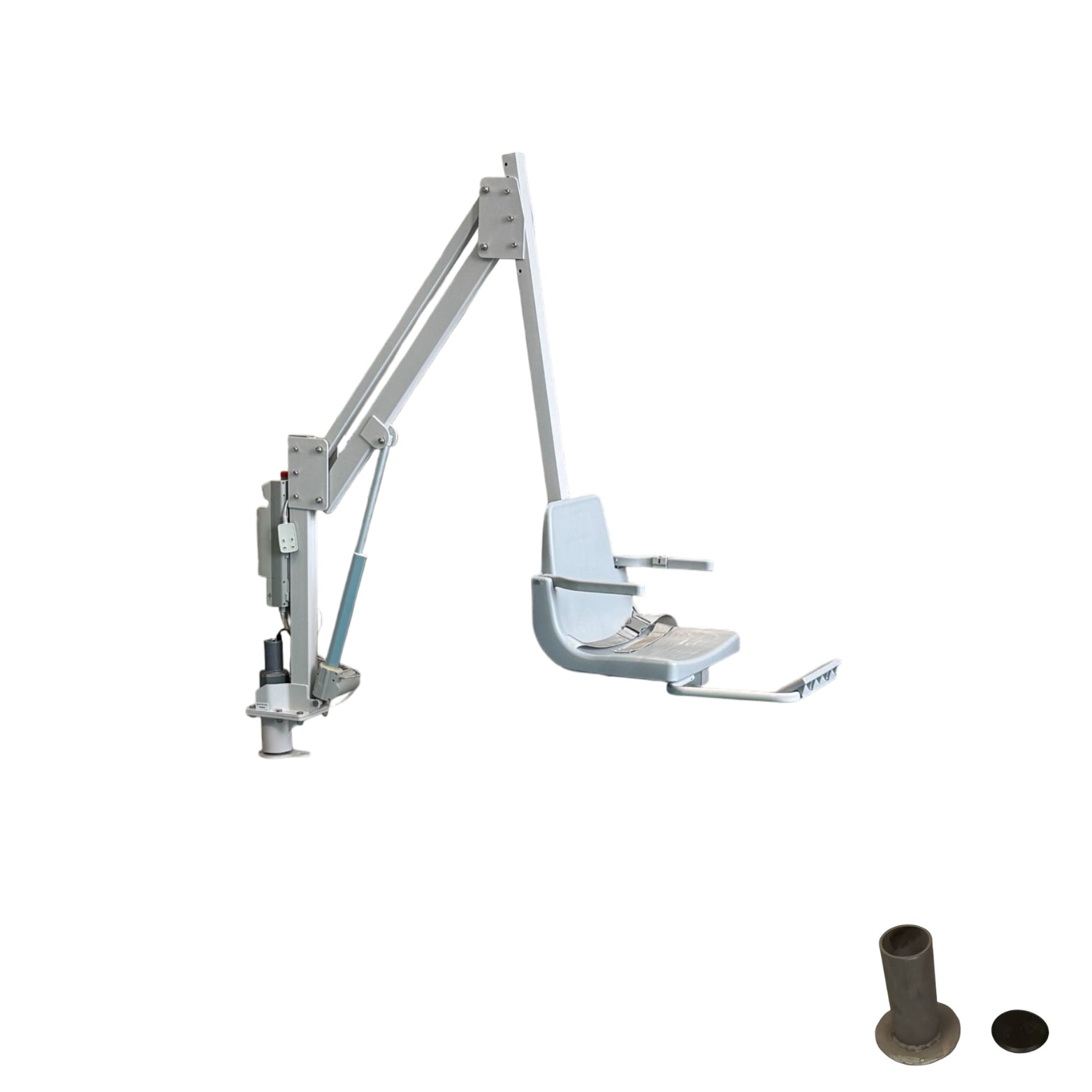 Global Pool Products R-350MTR ADA 360-Degree Rotational Series Pool Lift R350MTR