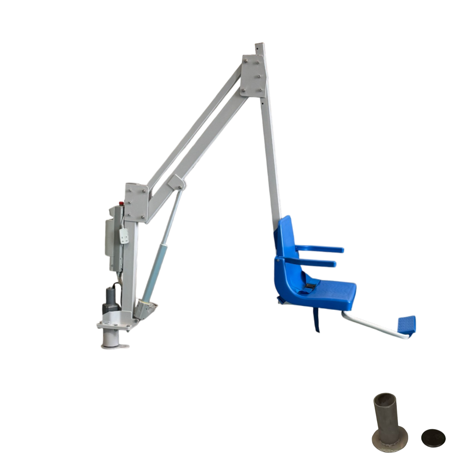 Global Pool Products R-350MTR ADA 360-Degree Rotational Series Pool Lift R350MTR