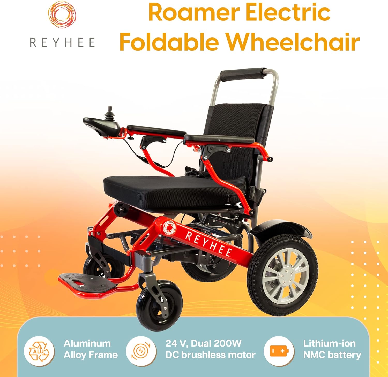 Reyhee Roamer Folding Electric Wheelchair XW-LY001