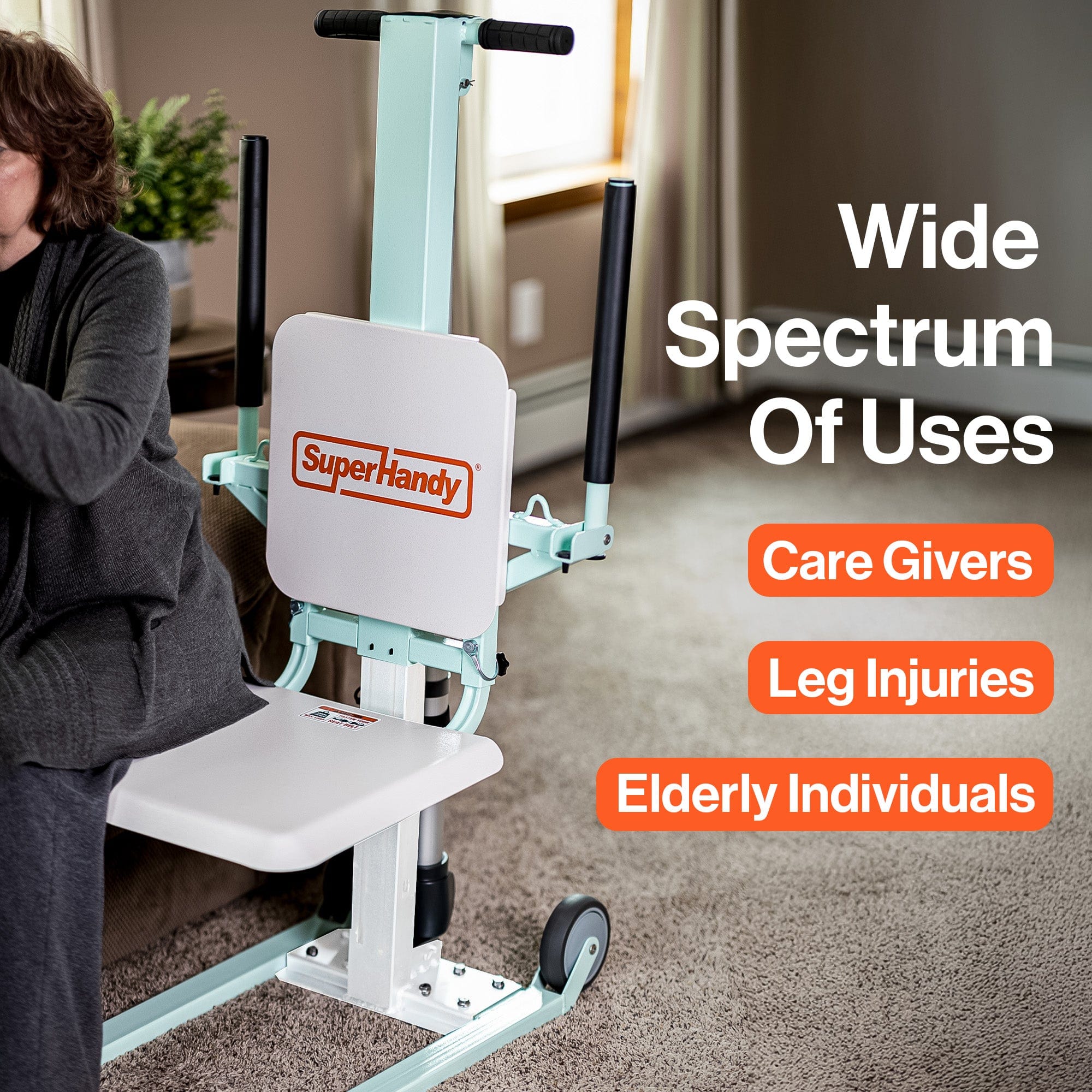 SuperHandy GoRise FC Electric Floor to Chair Assistance Lift GUT167