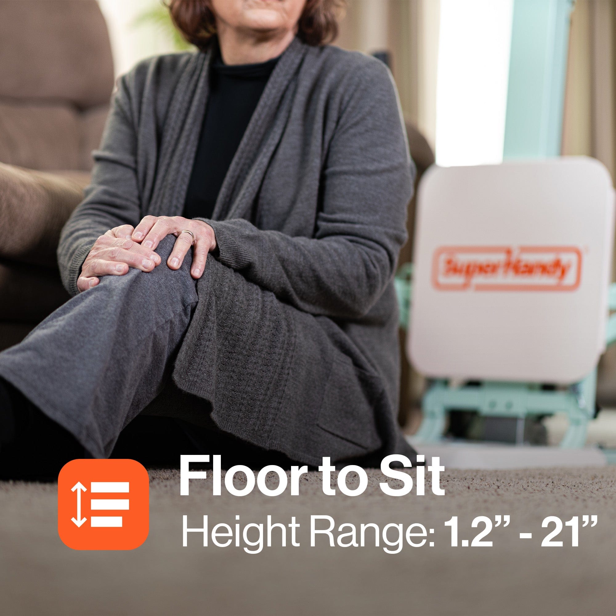 SuperHandy GoRise FC Electric Floor to Chair Assistance Lift GUT167