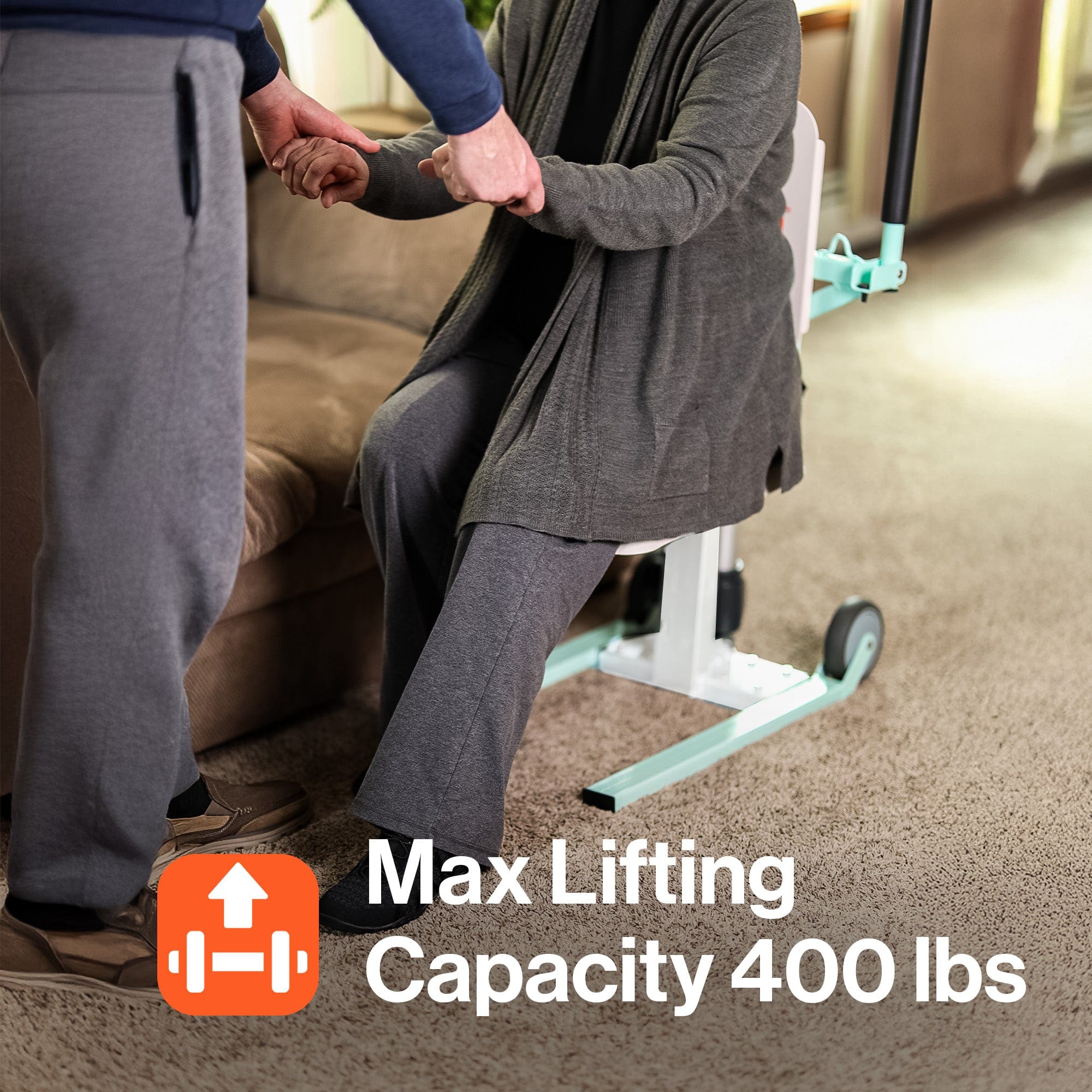 SuperHandy GoRise FC Electric Floor to Chair Assistance Lift GUT167