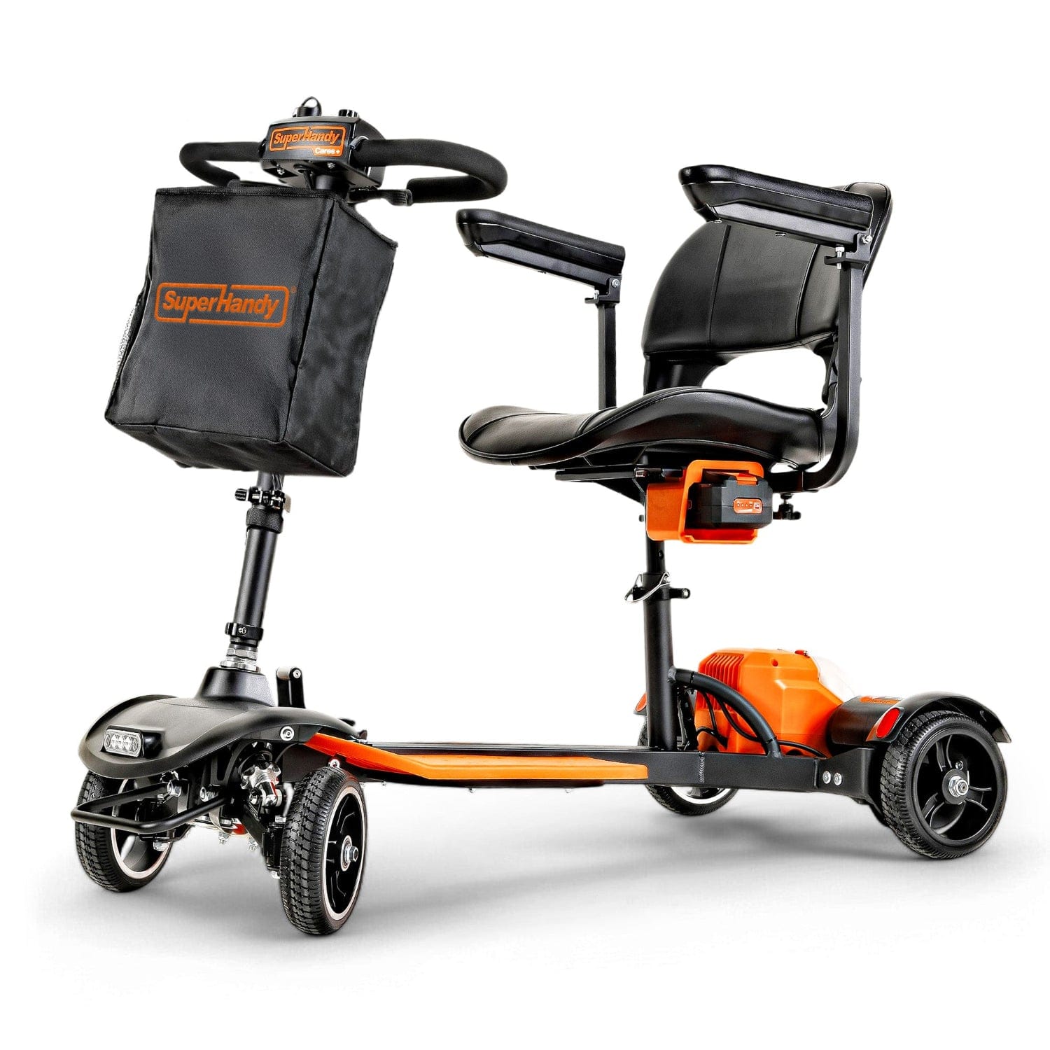 SuperHandy Passport Prime Foldable 4-Wheel Mobility Scooter + Extra Battery GUT177