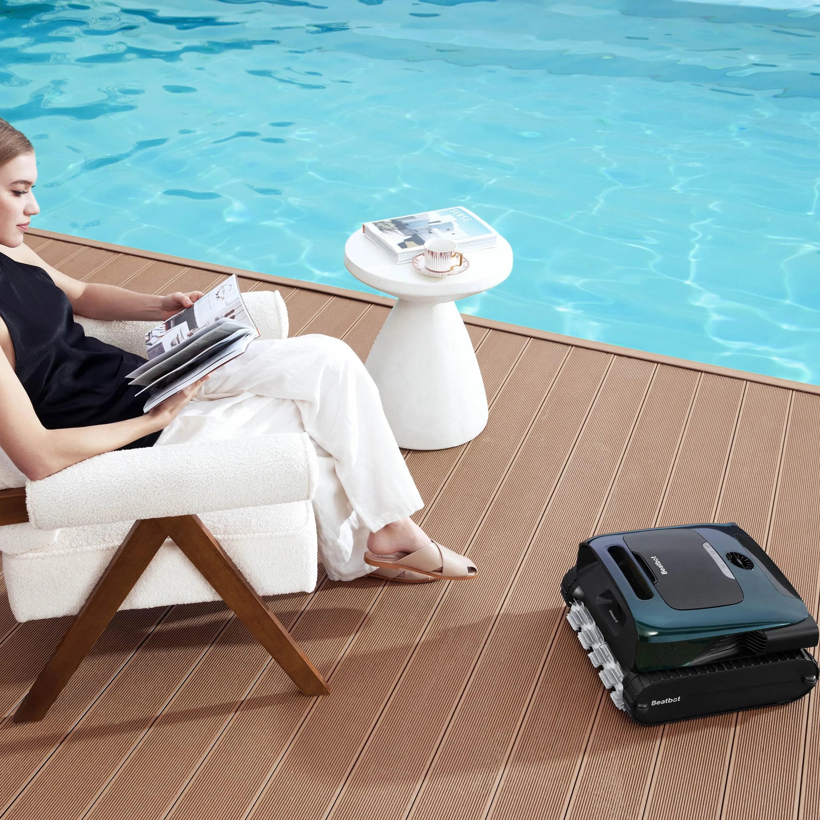 Beatbot AquaSense 2 Pro Robotic Pool Cleaner PRCFDS02-NA-A
