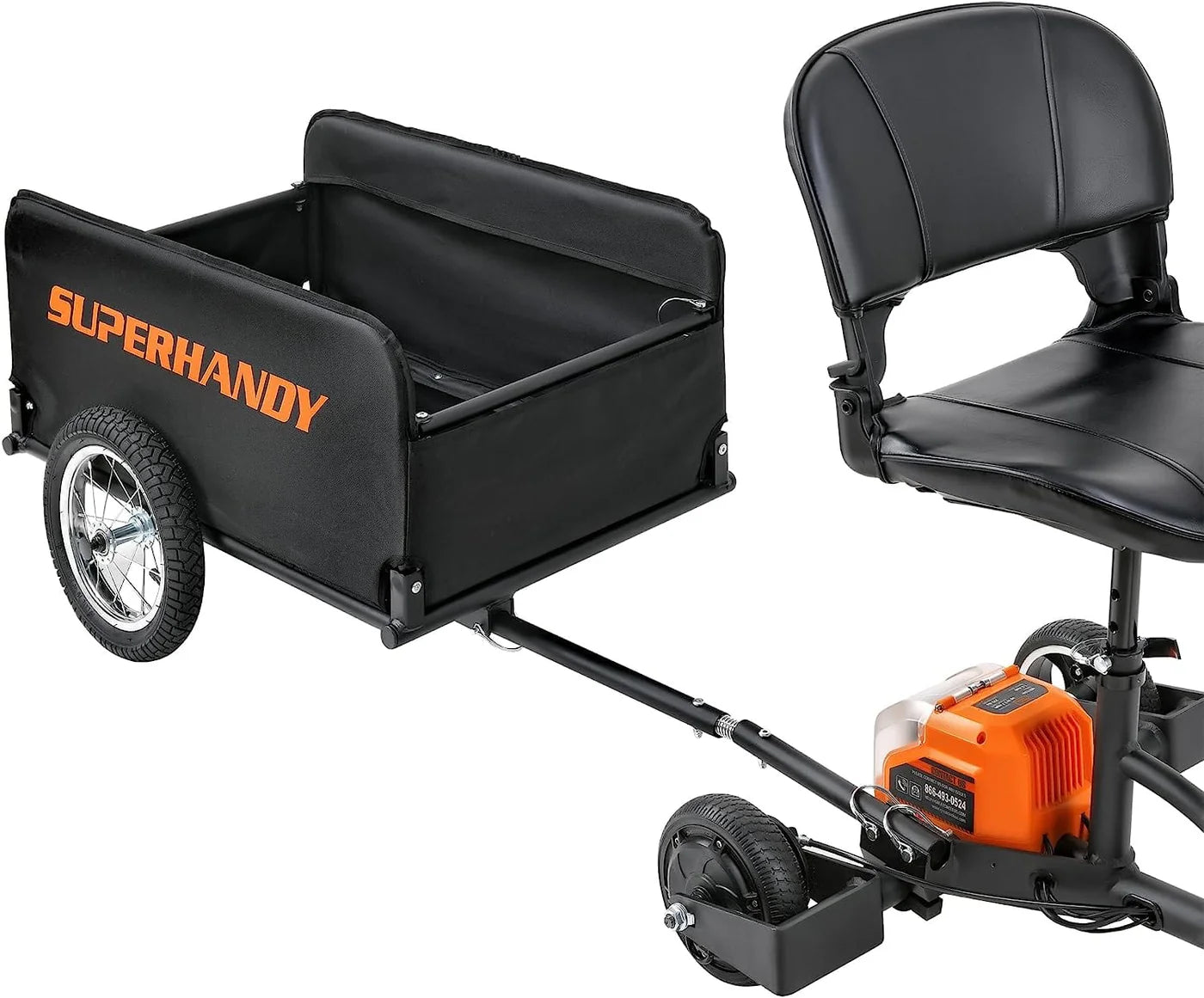 SuperHandy Lightweight Scooter Cargo Trailer GUT157