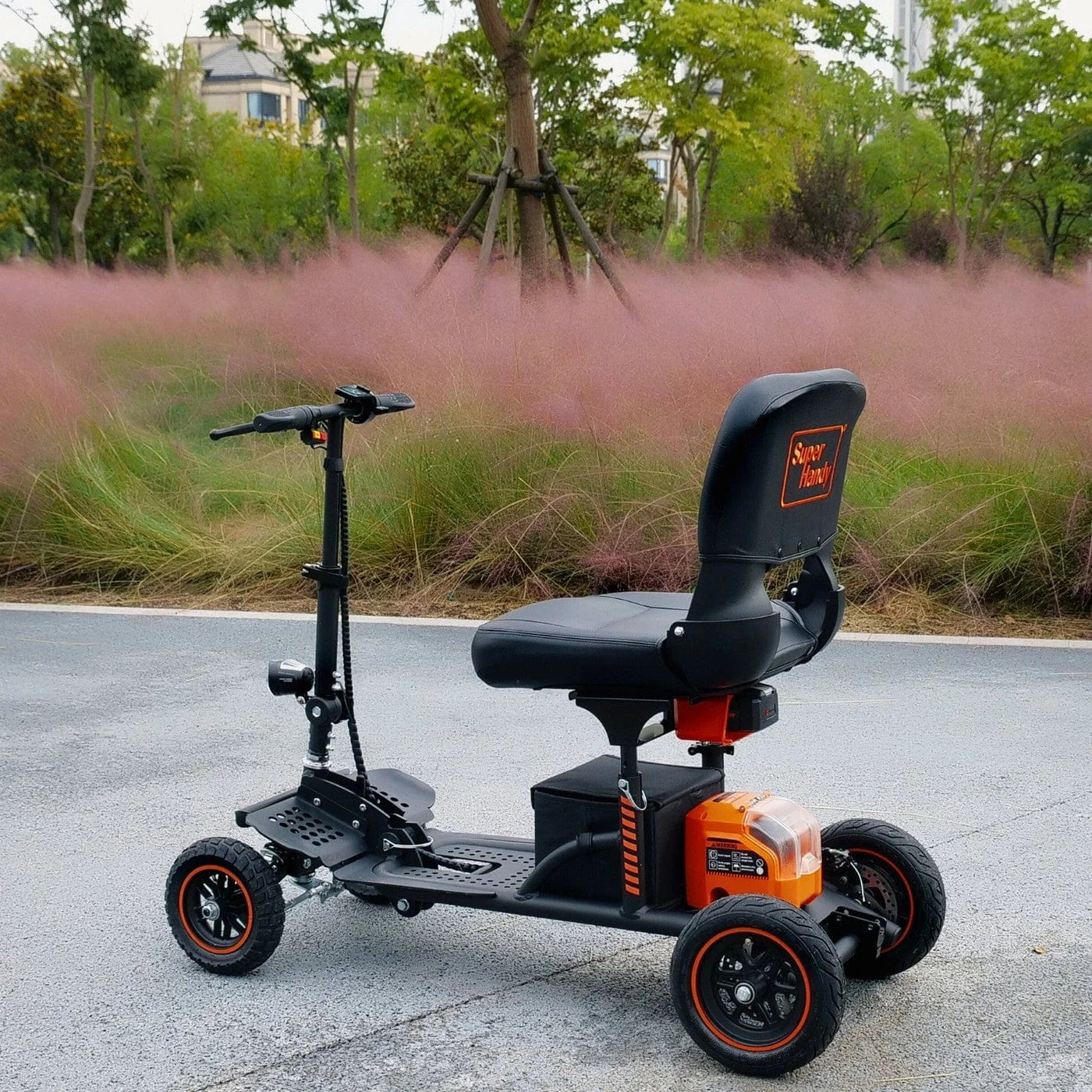 SuperHandy Explorer Heavy Duty 4-Wheel Mobility Scooter + Extra Battery GUT161