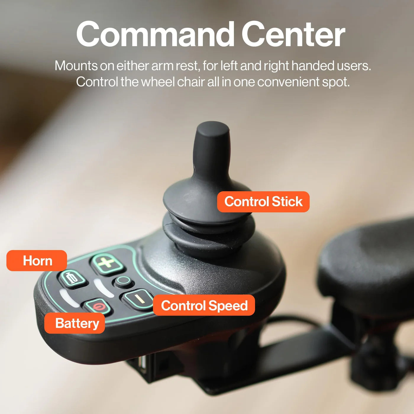 SuperHandy GoRide 2 Plus Electric Wheelchair + Extra Battery GUT188