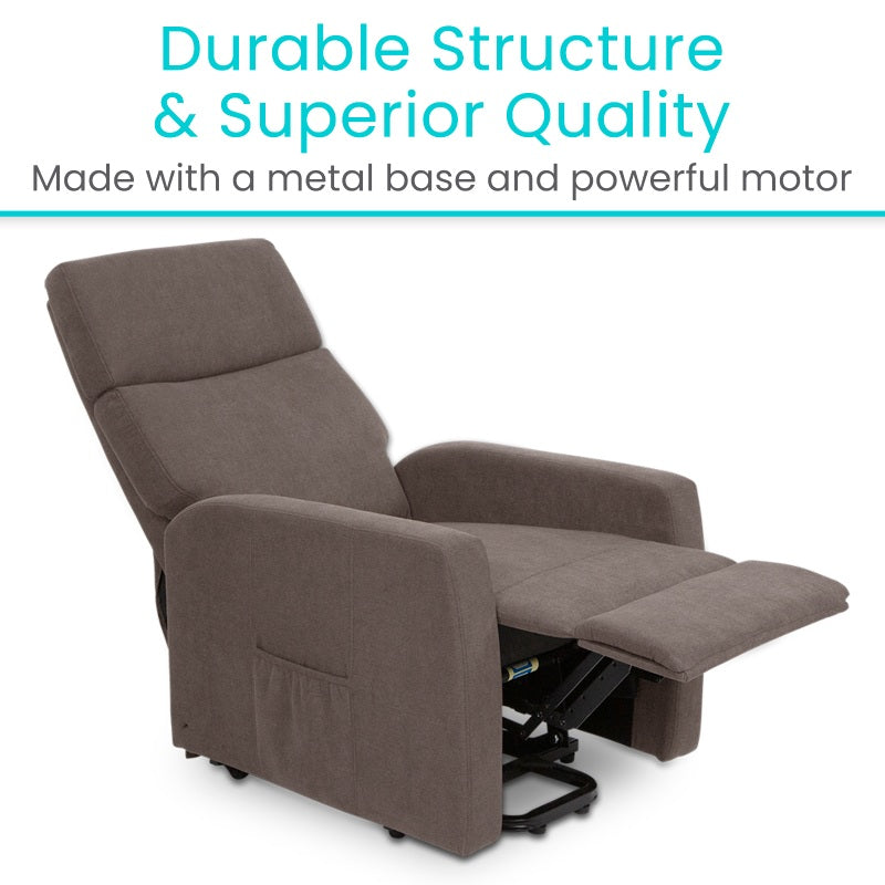 Vive Health Large Powered Lift Chair LVA2017LGBRNV2