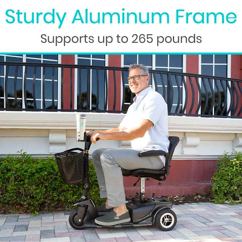 Vive Health 3-Wheel Electric Mobility Scooter MOB1025