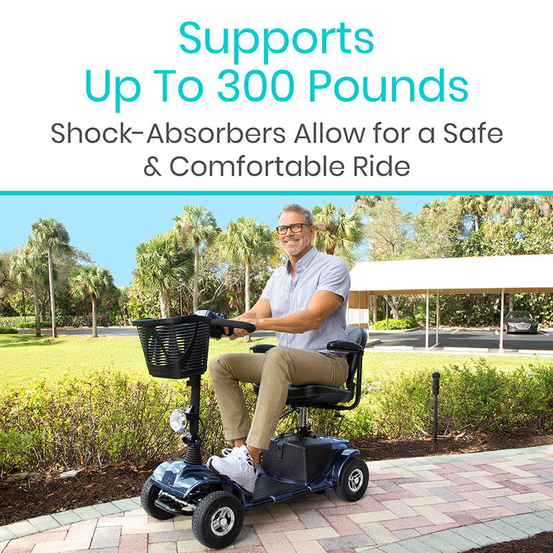 Vive Health Series A 4-Wheel Electric Mobility Scooter MOB1053
