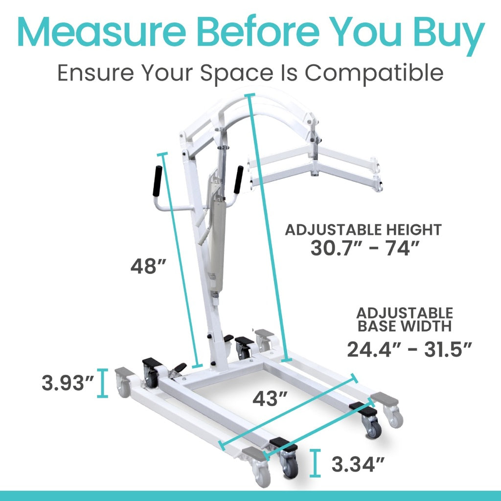 Vive Health Hydraulic Patient Lift MOB1068