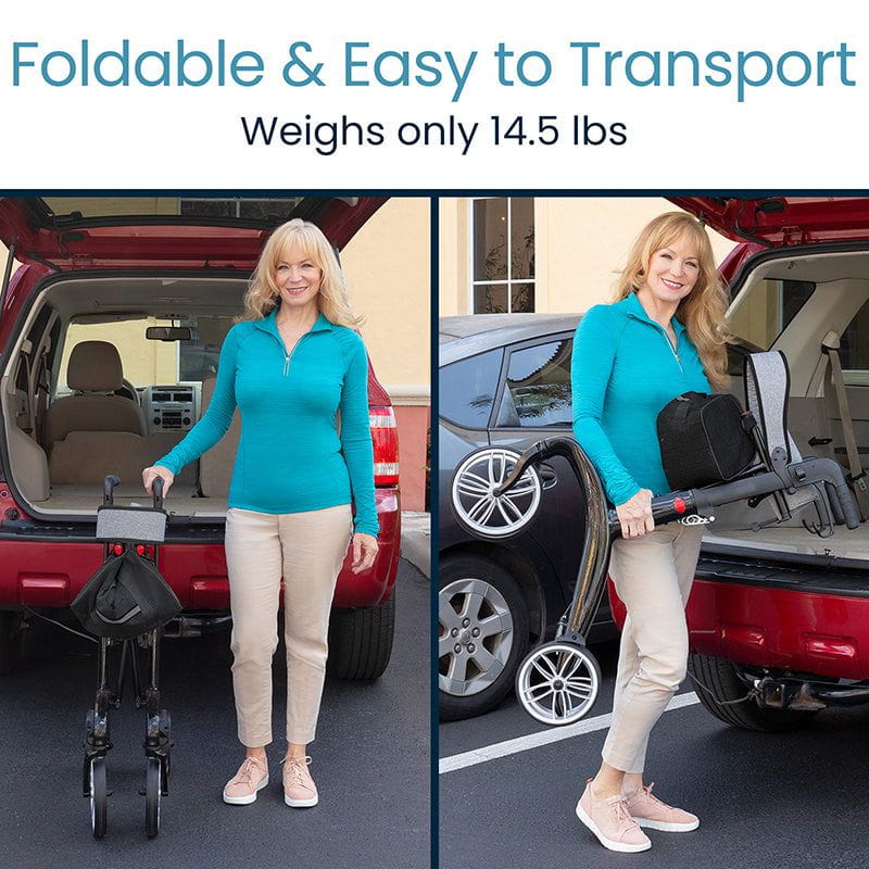 Vive Health Carbon Fiber Rollator MOB1086
