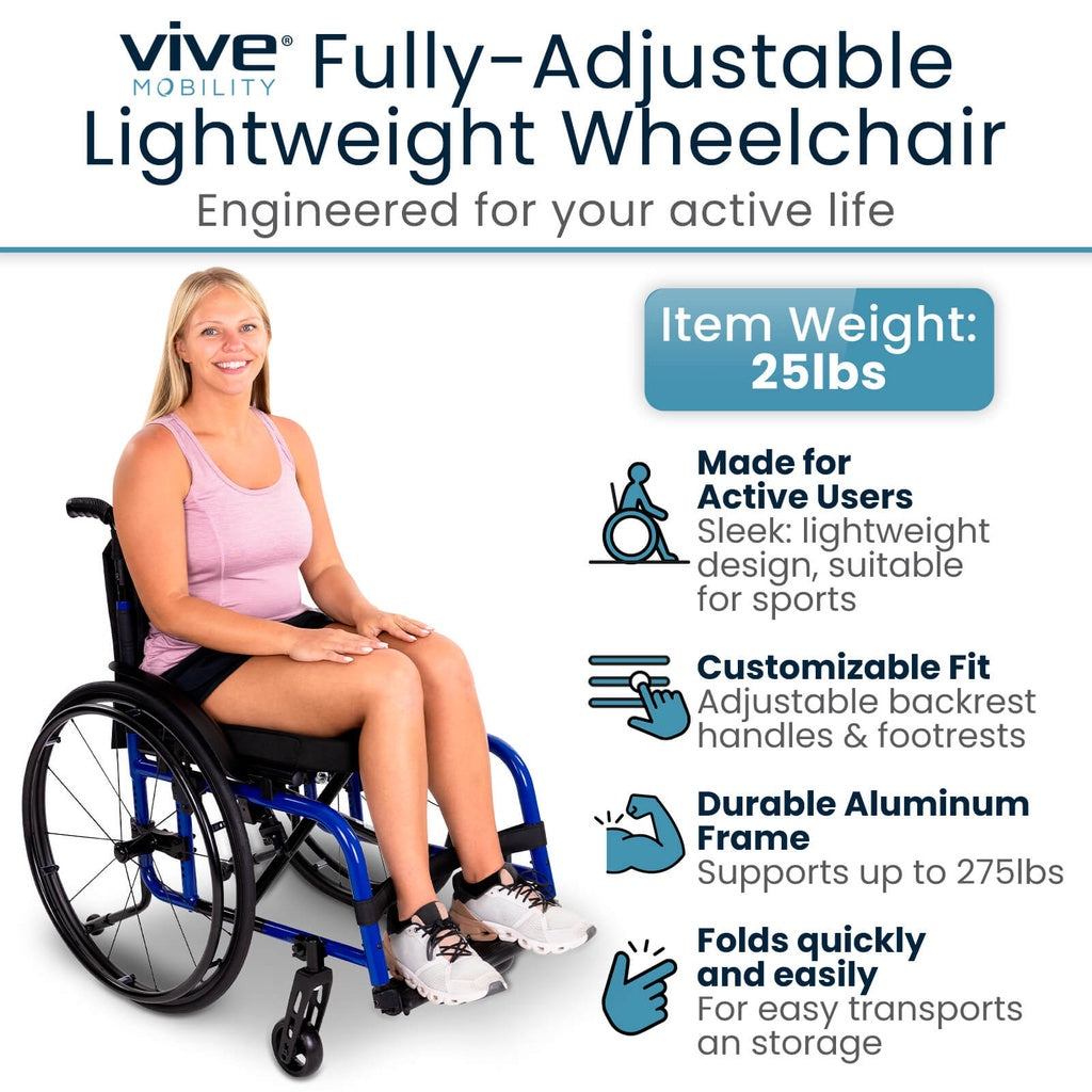 Vive Health Active Wheelchair