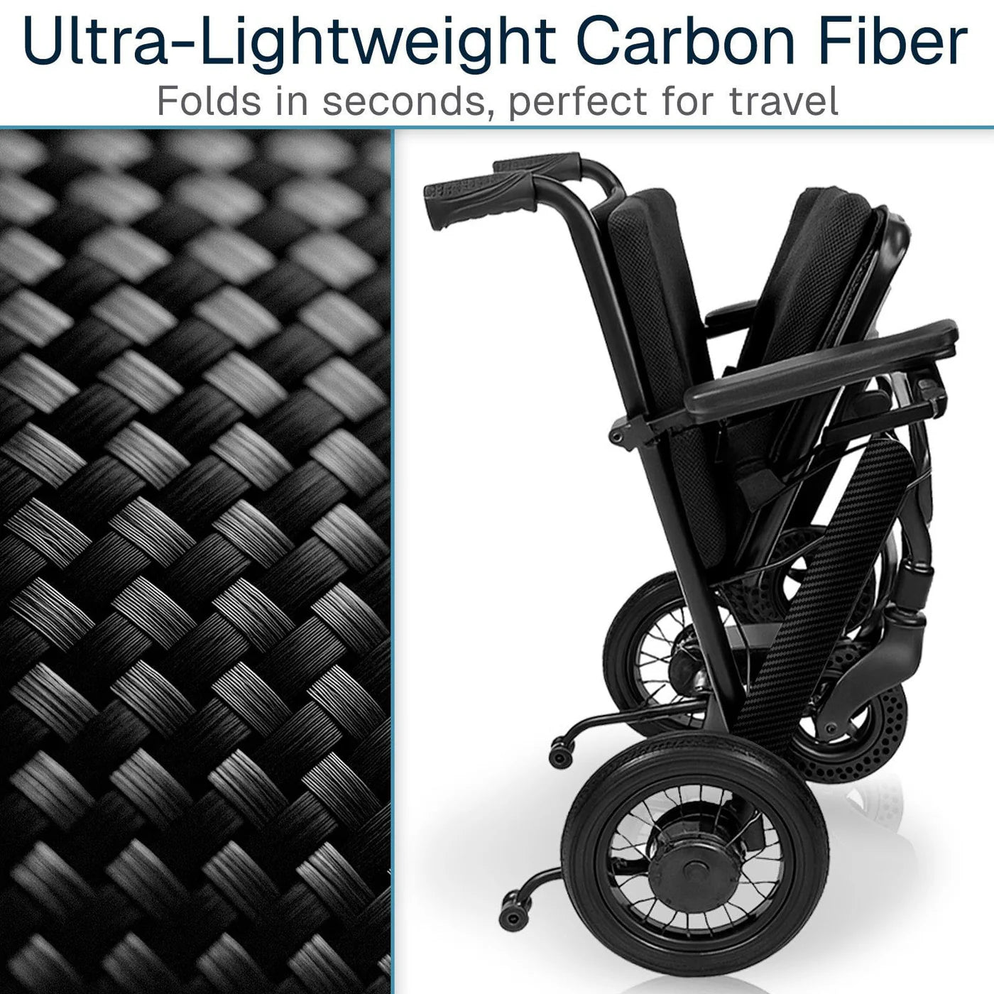 Vive Health Carbon Crossover Power Wheelchair MOB1123