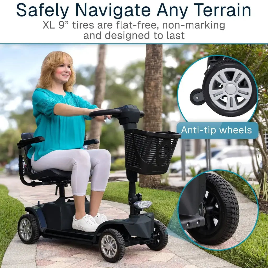 Vive Health Neptune Mobility Scooter MOB1126MBL