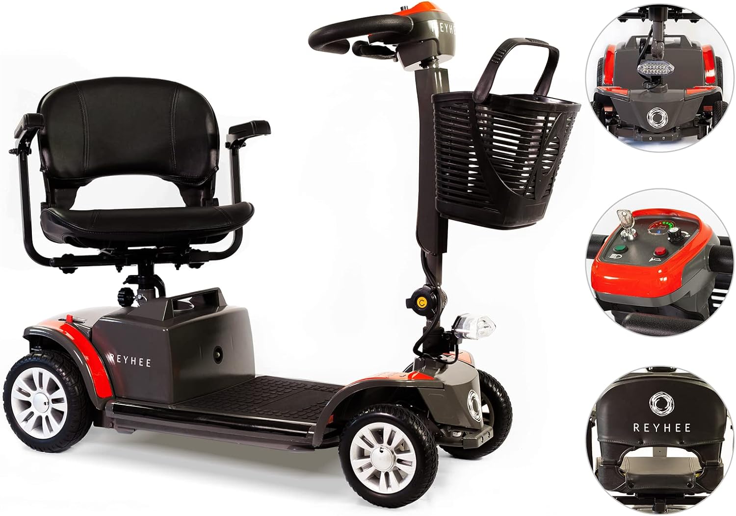 Reyhee Cruiser 4-Wheel Electric Mobility Scooter R100
