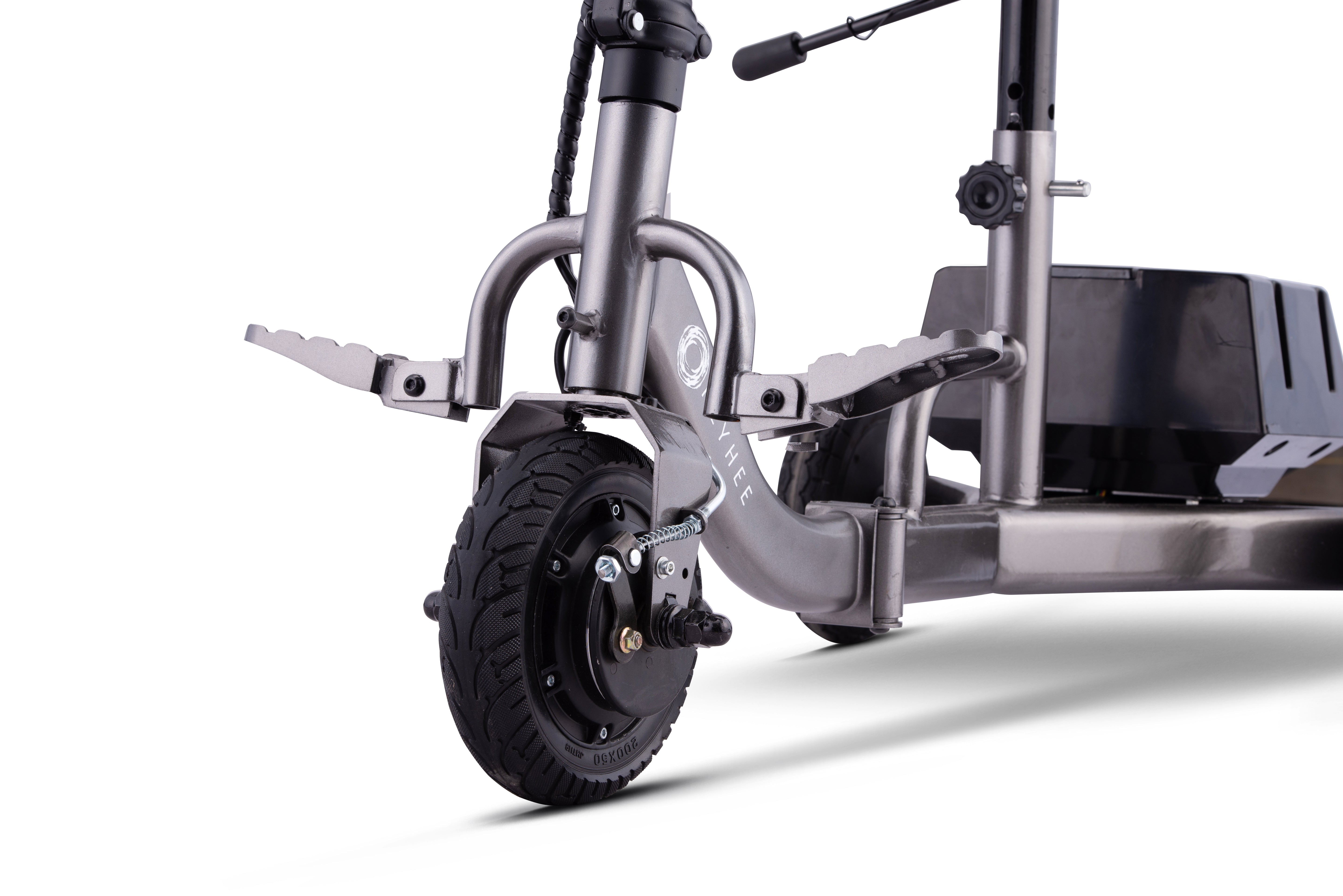 Reyhee Triad 3-Wheel Compact Folding Electric Mobility Scooter + Extra Battery R300