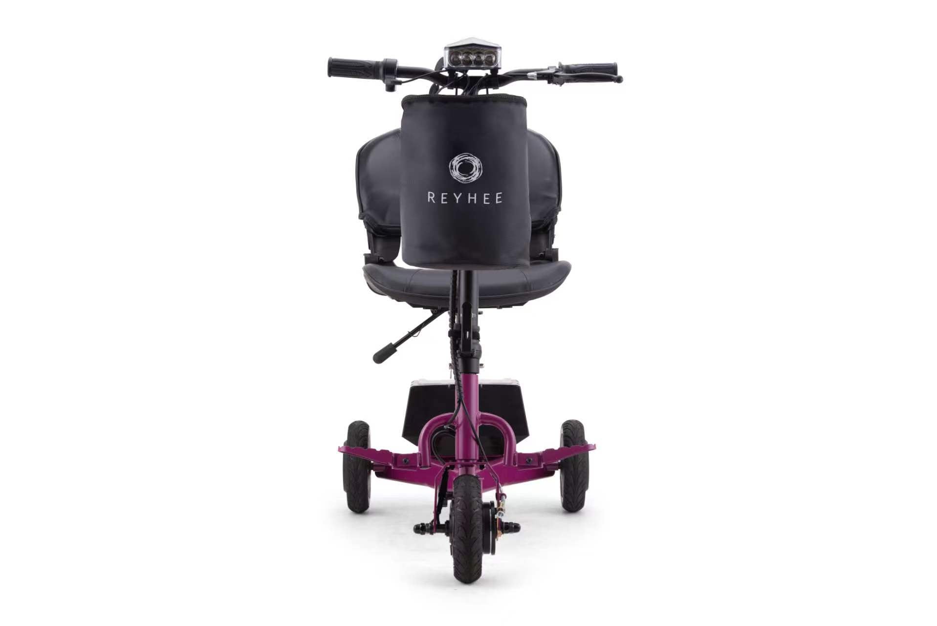 Reyhee Triad 3-Wheel Compact Folding Electric Mobility Scooter + Extra Battery R300