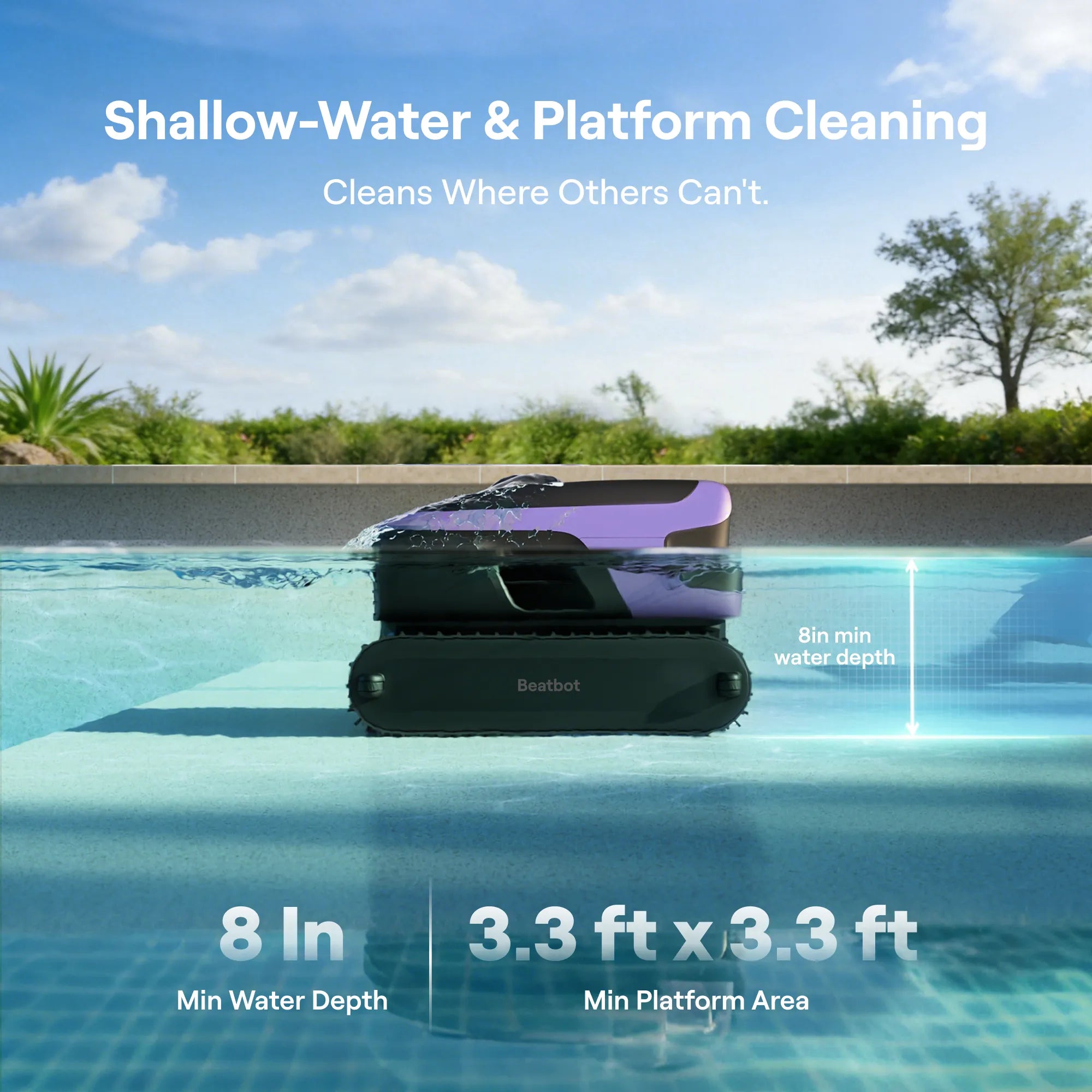 Beatbot Sora 70 Robotic Pool Cleaner RCFPM011-NAA