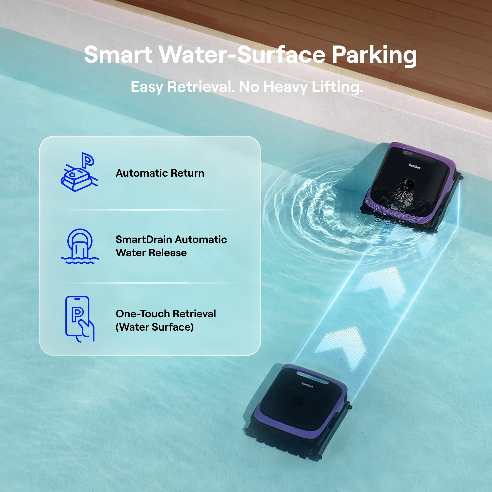 Beatbot Sora 70 Robotic Pool Cleaner RCFPM011-NAA