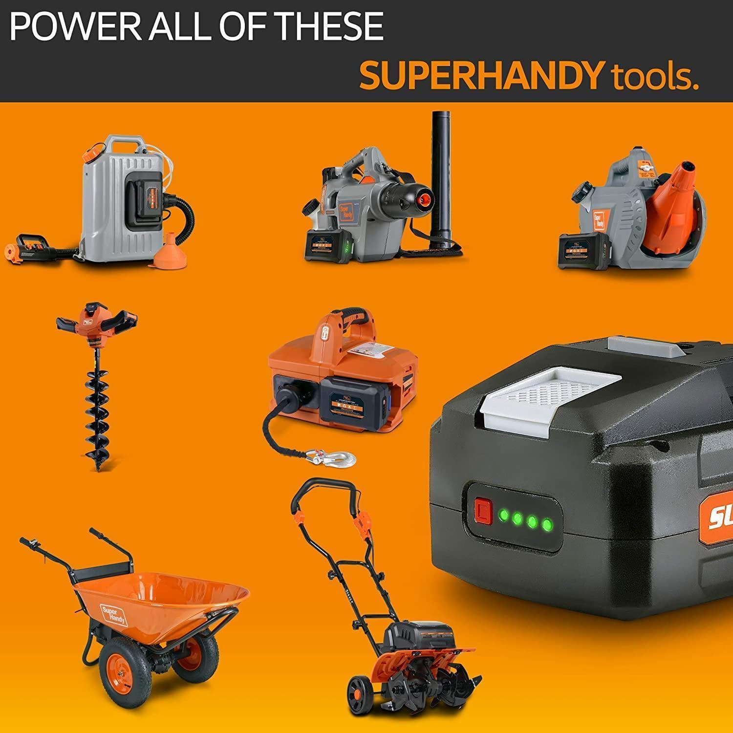 SuperHandy 48V 2Ah Lithium Ion Battery GUO050