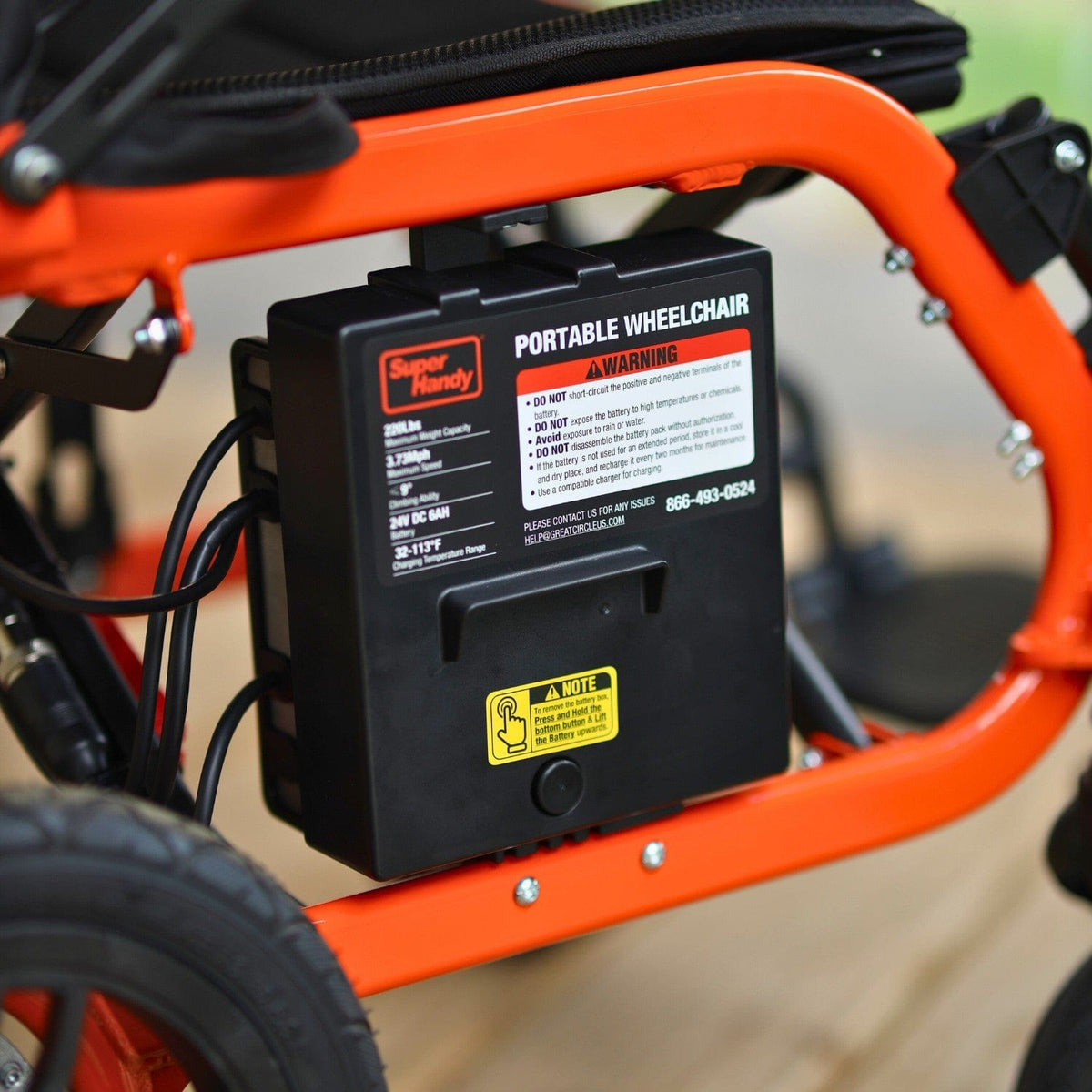 Go Ride Electric SuperHandy GoRide Electric Wheelchair GUT155